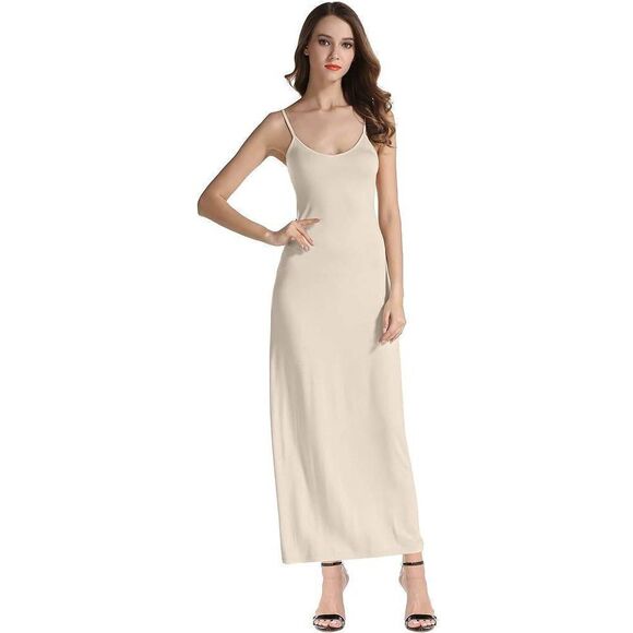 NWT Vetior 100% Modal Long Slip Dress - S - Picture 1 of 8